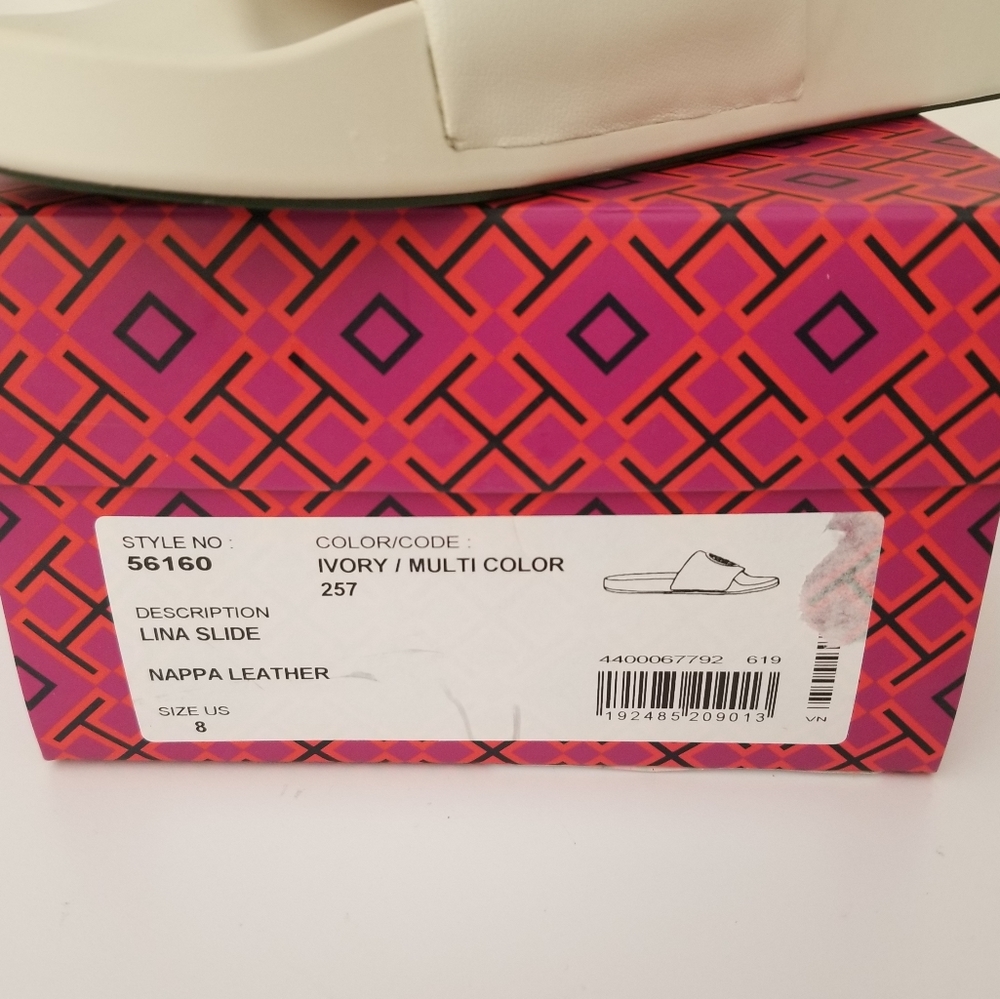 Tory burch Lina colored logo slide - Picture 6 of 8